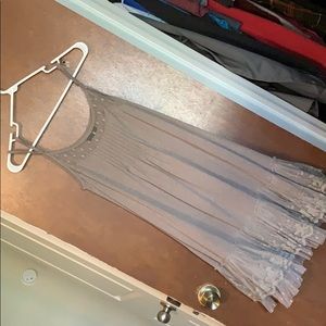 RYU drape classic dress with lace.